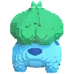 Bulbasaur Life size Pokemon MOC Creature 4741Pcs Building Blocks Kids Toy Pokemon Bulbasaur Life Size MOC Building Set