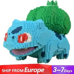 Pokemon Bulbasaur Life Size MOC Building Set