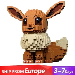Pokemon Eevee Life Size MOC Building Set