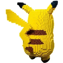 Pikachu Life size Pokemon MOC Creature 2560Pcs Building Blocks Kids Toy - Image 4