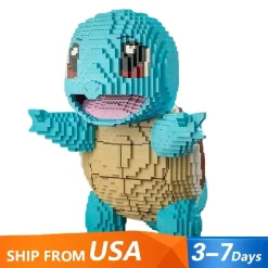 Squirtle Life Size Pokémon MOC Creature 4652Pcs Building Blocks Kids Toy
