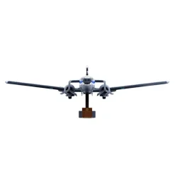 Douglas DC-3 PAN AM Airliner Aircraft 11378 Ideas Creator 1903Pcs Building Blocks Kids Toy - Image 3