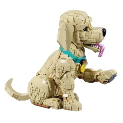 Golden Retriever Puppy 11384 Dog Idea Creations 2102Pcs Building Blocks Kids Toy Golden Retriever Puppy 11384 Idea Creations