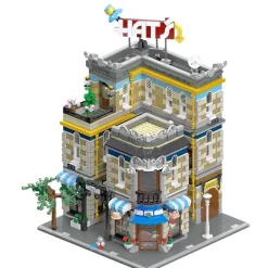 JIESTAR 89121 Hat´s Store Modular Buildings 3140Pcs