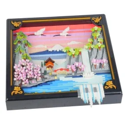 Japanese Cherry Blossom Landscape 31218 Idea Creations 1892Pcs Building Blocks Kids Toy Japanese Cherry Blossom Landscape 31218 Idea Creations
