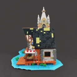 Jiestar 89150 Medieval Market Medieval Castle Architecture 3335Pcs Building Blocks Bricks Kids Toy JIESTAR 89150 Medieval Market Medieval Castle