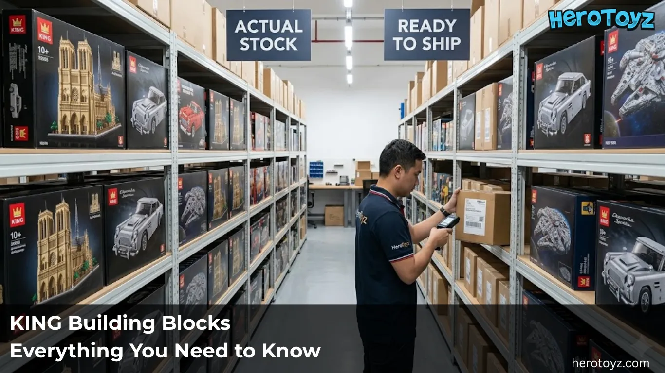 KING Building Blocks Collaboration with HeroToyz - Everything You Need to Know KING Building Blocks