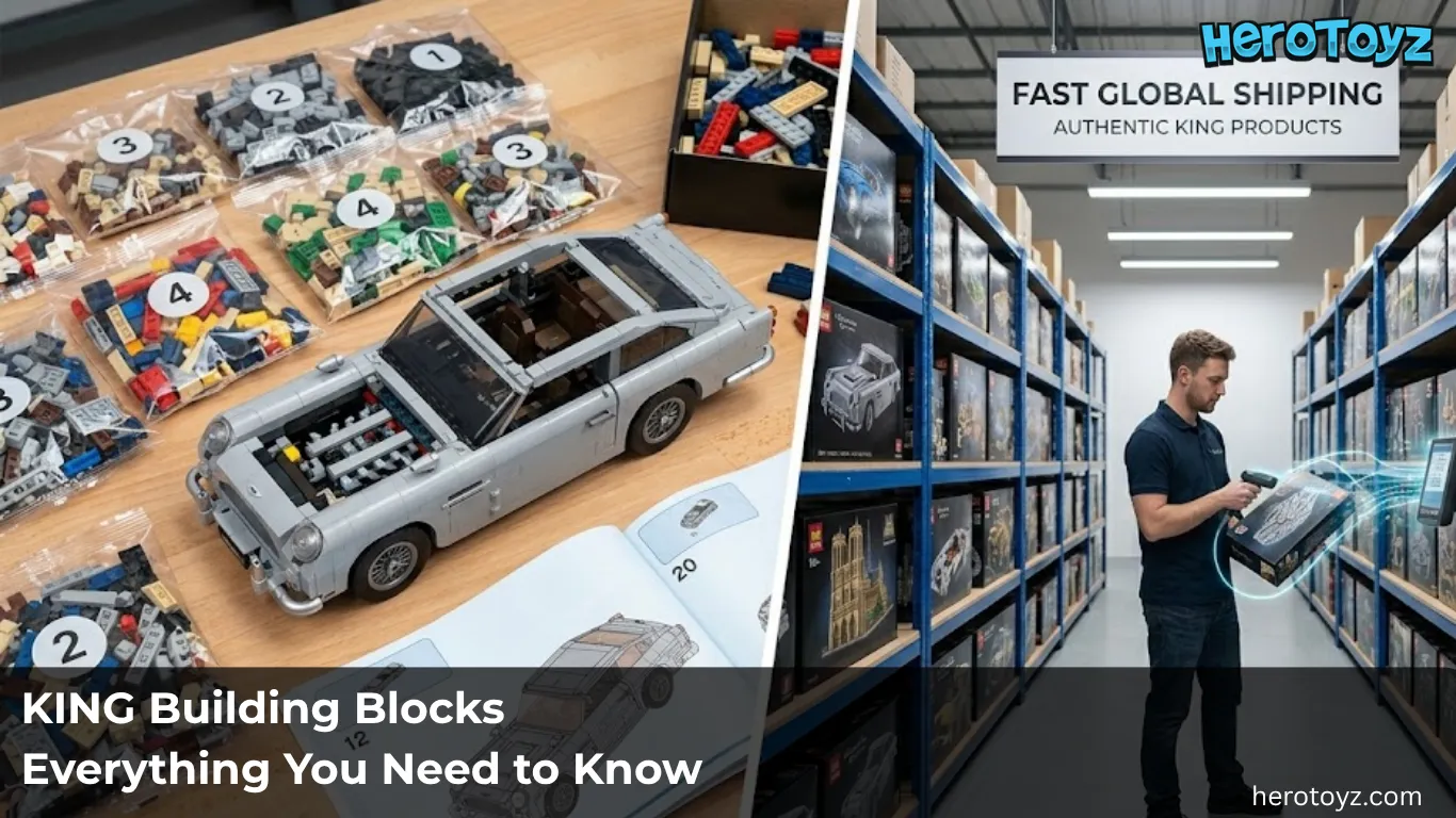 KING Building Blocks Collaboration with HeroToyz - Everything You Need to Know KING Building Blocks