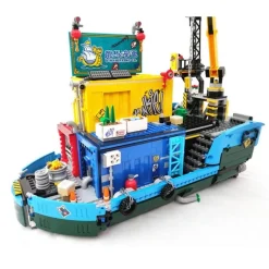 Monkie Kid’s Team Secret HQ 80013 Ninjago Idea Creations 1959Pcs Building Blocks Kids Toy Monkie Kid’s Team Secret HQ 80013 Idea Creations