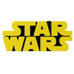 Brick-Built Star Wars Logo 75407 Idea Creations 700Pcs Building Blocks Kids Toy Brick-Built Star Wars Logo 75407 Idea Creations