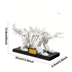 Dino Might Stegosaurs Fossil 36003 Dinosaur 428Pcs Building Blocks Kids Toy Dino Might Stegosaur Fossil 36003 Creator Serial