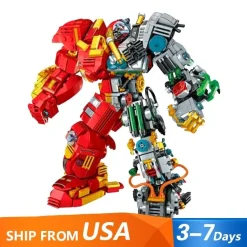 Iron Hero Avenger MOC-2081 Space Battle Model
