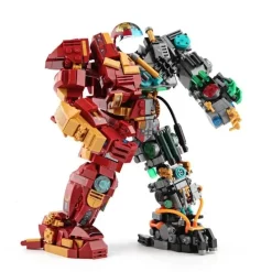 Iron Man Hero Avenger LW2081 Hulkbuster Space Battle Model 1203Pcs Building Blocks Kids Toy Iron Hero Avenger MOC-2081 Space Battle Model
