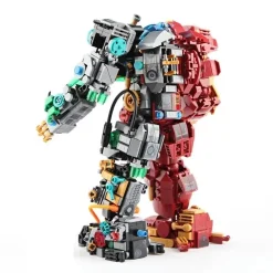 Iron Man Hero Avenger LW2081 Hulkbuster Space Battle Model 1203Pcs Building Blocks Kids Toy Iron Hero Avenger MOC-2081 Space Battle Model