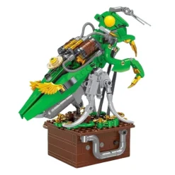 JD013 Machinery Mantis Small Angle Creator Expert 392Pcs Building Blocks Kids Toy JD013 Machinery Mantis Small Angle Creator Expert