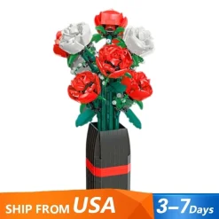 Jiestar 92365 Rose Flower Vase