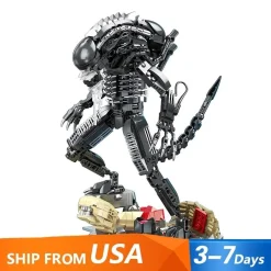 Jiestar JJ9154 Xenomorph Alien 882Pcs Building Blocks Bricks Kids Toy