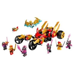 Kai’s Golden Dragon Raider 71773 NINJAGO 624Pcs Building Blocks Kids Toy Kai’s Golden Dragon Raider 71773 NINJAGO playset