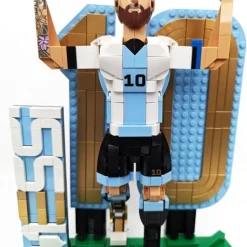 Lionel Messi – Soccer Legend FIFA World Cup Argentina 43015 Football Legend 958Pcs Building Blocks Kids Toy Lionel Messi – Soccer Legend FIFA World Cup Argentina 43015 Football Legend