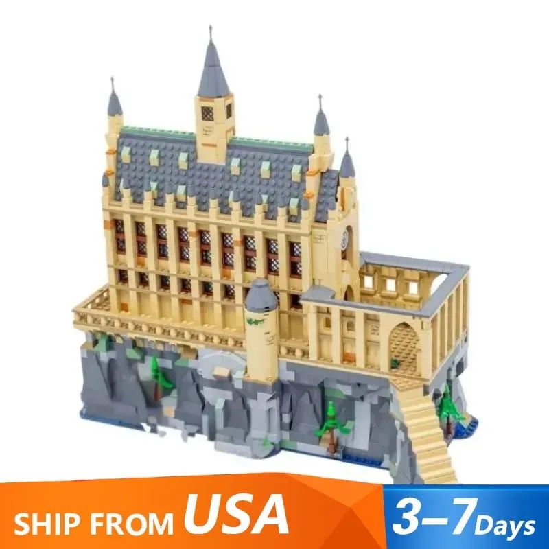 Harry Potter Hogwarts Castle The Great Hall 76435 Idea Creation 1732Pcs Building Blocks Kids Toy Hogwarts Castle The Great Hall 76435 Idea Creation