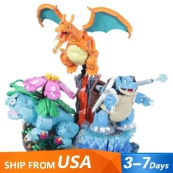 Pokemon Venusaur Charizard and Blastoise 72153 Creatures
