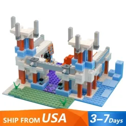 The Ice Castle 21186 Minecraft playset