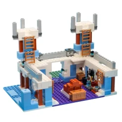 The Ice Castle 21186 Minecraft 499Pcs Building Blocks Kids Toy 1089 The Ice Castle 21186 Minecraft playset