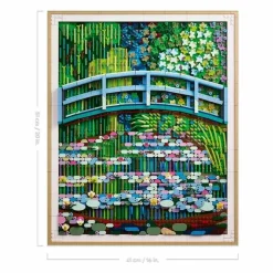 Claude Monet Bridge over a Pond of Water Lilies 31220 Art Ideas Creator 3179Pcs Building Blocks Kids Toy Claude Monet - Bridge over a Pond of Water Lilies 31220 Art