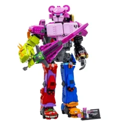 Mecha Team Leader 77078 Fortnite 2503Pcs Building Blocks Kids Toy Mecha Team Leader 77078 Fortnite
