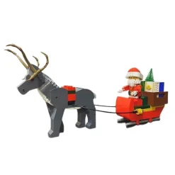 Santa and Reindeer 4002018 Christmas Gift