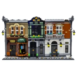 Sherlock Holmes Book Nook Detective 10351 Ideas 1359Pcs Building Blocks Kids Toy Sherlock Holmes Book Nook 10351 Ideas