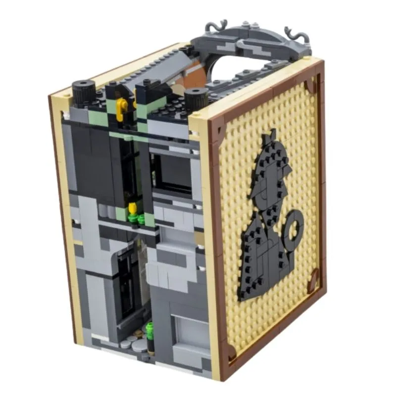 Sherlock Holmes Book Nook Detective 10351 Ideas 1359Pcs Building Blocks Kids Toy Sherlock Holmes Book Nook 10351 Ideas