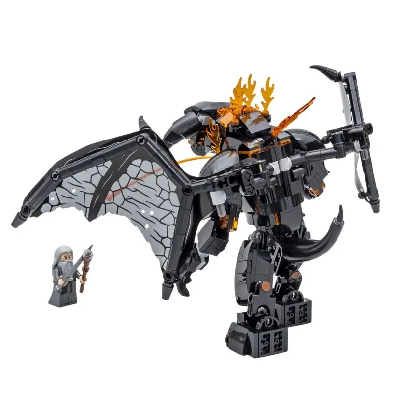 The Lord of the Rings Balrog Book Nook 10367 Idea Creator 1201Pcs Building Blocks Kids Toy The Lord of the Rings Balrog Book Nook 10367 Idea Creator