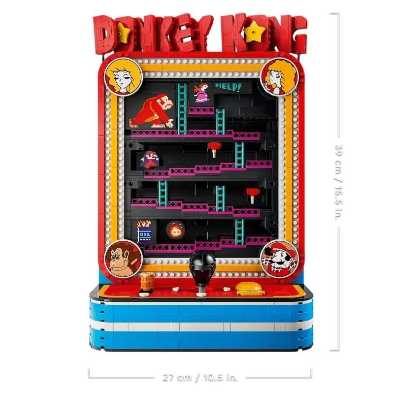 Donkey Kong Arcade 72051 Super Mario 1367Pcs Building Blocks Bricks Kids Toy Donkey Kong Arcade 72051 Super Mario 1367Pcs Building Blocks Bricks Kids Toy - Image 4