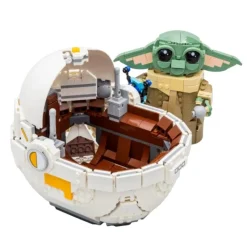 Grogu with Hover Pram 75403 Star Wars Mandalorian 1048Pcs Building Blocks Kids Toy Grogu with Hover Pram 75403 Star Wars