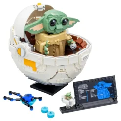 Grogu with Hover Pram 75403 Star Wars Mandalorian 1048Pcs Building Blocks Kids Toy Grogu with Hover Pram 75403 Star Wars