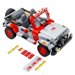 Jurassic Park Jeep Wrangler 77984 Jurassic World 1924Pcs Building Blocks Kids Toy Jurassic Park Jeep Wrangler 77984 Jurassic World