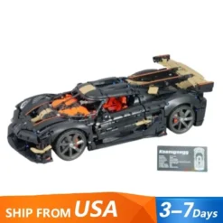 Koenigsegg Sadair’s Spear Megacar 42232 Technic Super Car