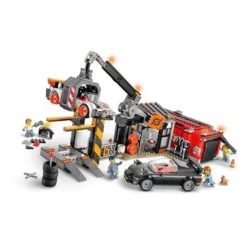 Scrapyard with Cars 60472 City 871Pcs Building Blocks Kids Toy Scrapyard with Cars 60472 City