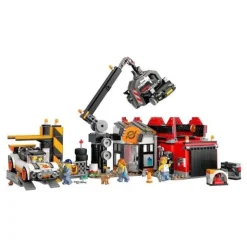 Scrapyard with Cars 60472 City 871Pcs Building Blocks Kids Toy Scrapyard with Cars 60472 City