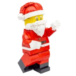 Up-Scaled Santa Minifigure 40820 Ideas