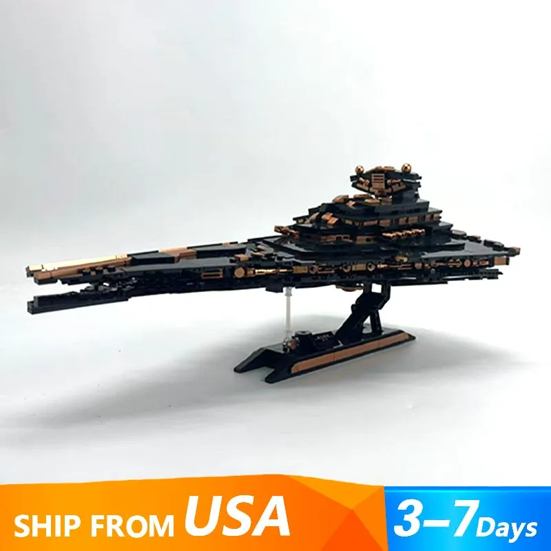 JG101 Star Wars Renaissance Class Star Destroyer Dreadnought Grand Admiral Thrawn's Fleet 1848Pcs Building Blocks Kids Toy Ex Mould King JG101 Star Wars Renaissance Class Star Destroyer Dreadnought Grand Admiral Thrawn's Fleet 1848Pcs Building Blocks Kids Toy Ex Mould King