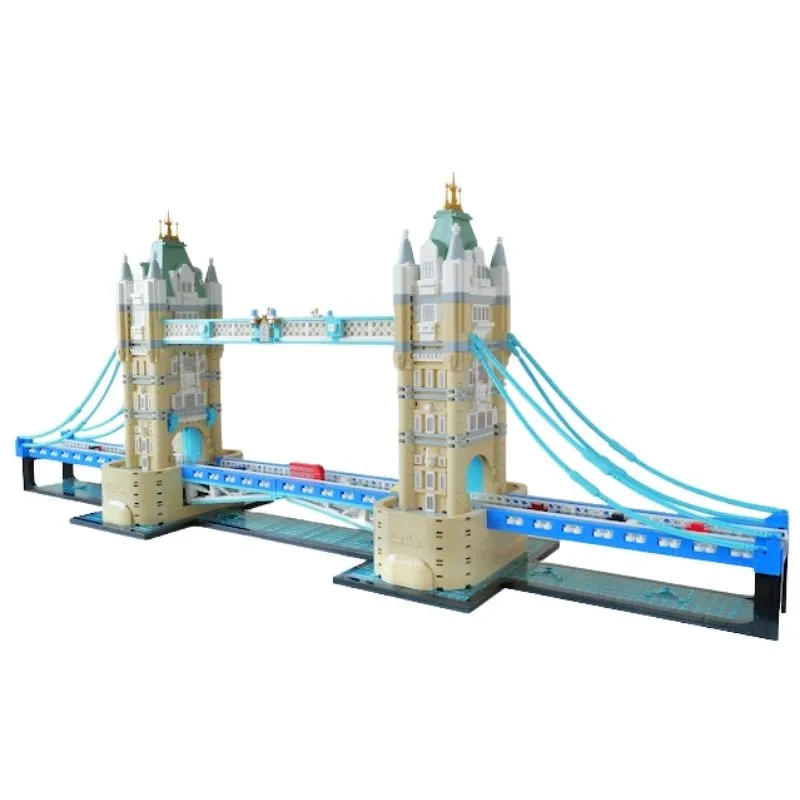 London Tower Bridge 21067 Architecture 3745Pcs Building Blocks Bricks Kids Toy Tower Bridge 21067 Architecture