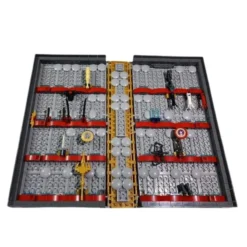 AIPIN 3901 Marvel vs DC Superhero Chess Book 1507Pcs Building Blocks Kids Toy AIPIN 3901 Marvel vs DC Superhero Chess Book