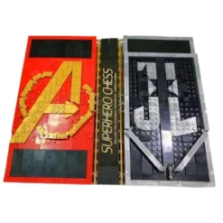 AIPIN 3901 Marvel vs DC Superhero Chess Book 1507Pcs Building Blocks Kids Toy AIPIN 3901 Marvel vs DC Superhero Chess Book