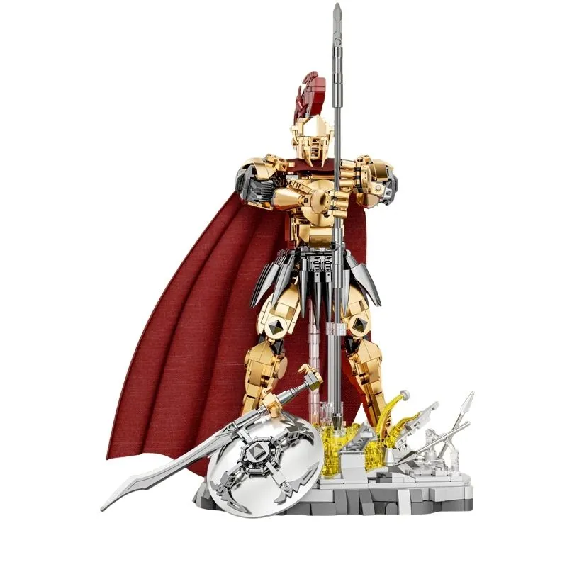DK 2020 Spartan Warriors Movie 878Pcs Building Blocks Kids Toy DK 2020 Spartan Warriors Movie