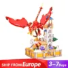 DK 7031 Dragon and Treasure Guarding the Witch Tower Movie & Game