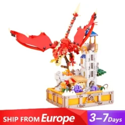 DK 7031 Dragon and Treasure Guarding the Witch Tower Movie & Game