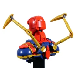 Iron Spider Man Bust 76326 Marvel 379Pcs Building Blocks Bricks Kids Toy Iron Spider-Man Bust 76326 Marvel