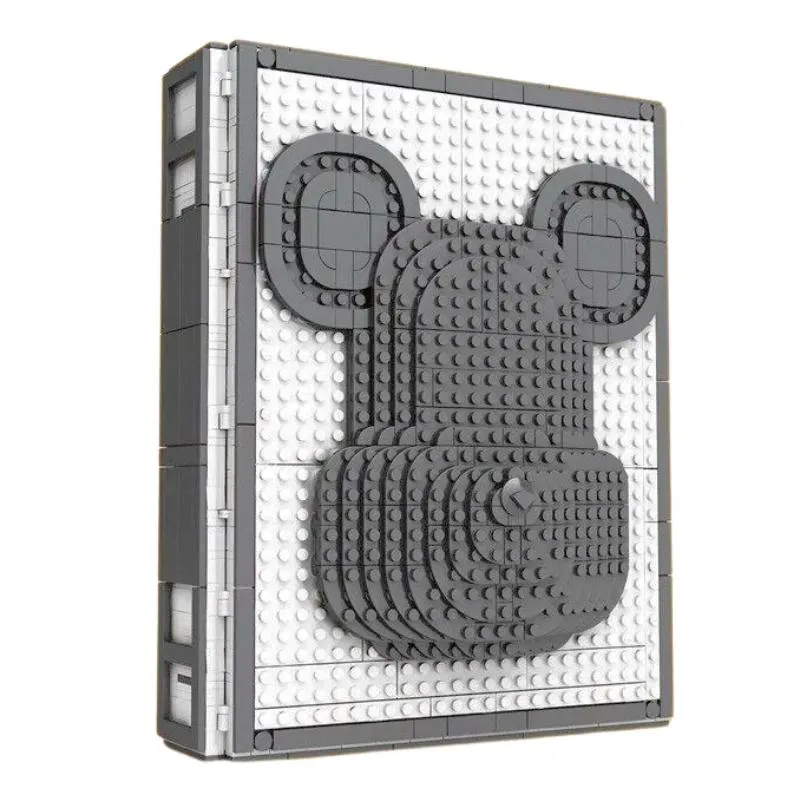 The Bear Collector 6301 Brick Book Model 2622Pcs Building Blocks Kids Toy The Bear Collector MOC 6301 Brick Book Model